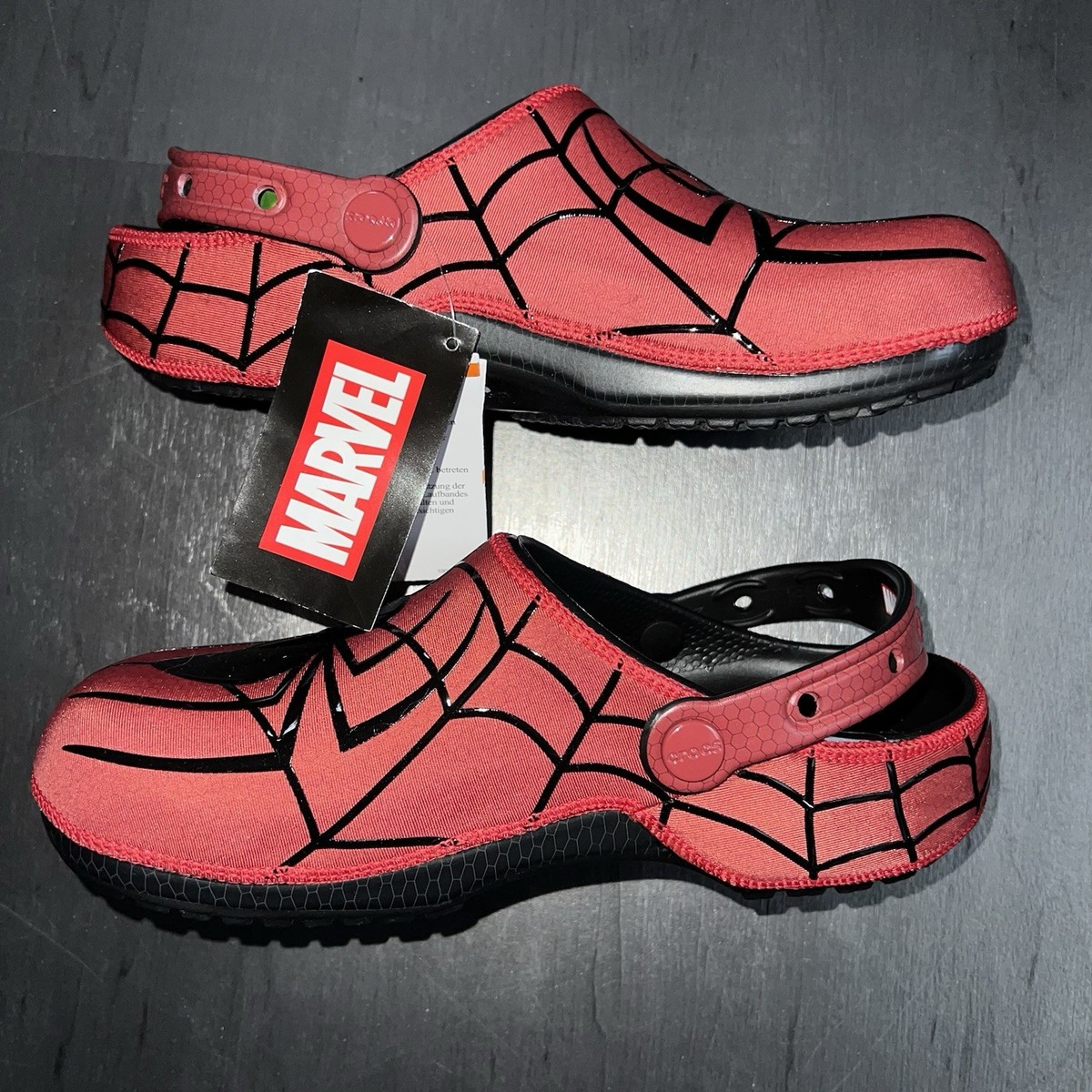 NEW Crocs Spider-Man Neo Classic Clog Men display picture 1