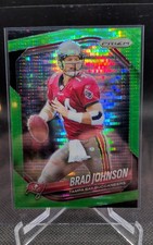 2024 Panini Prizm - Brad Johnson #274 Neon Green Pulsar Prizm