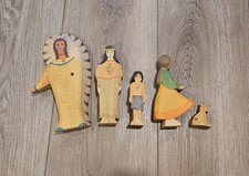 Vintage Ostheimer Retired Discontinued Native American Indian Lot Waldorf German