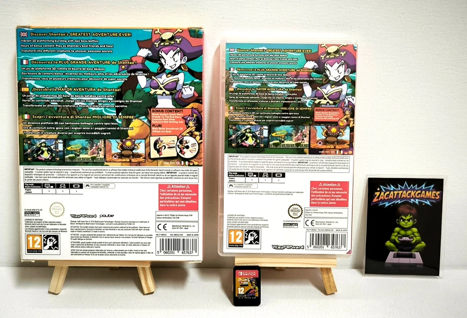 SHANTAE 1/2 GENIE HERO - ULTIMATE EDITION - DAY ONE EDITION SWITCH EURO OCCASION, photo 2 sur 5