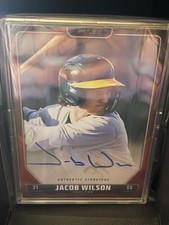 2024 Pulse Baseball Jacob Wilson Auto Card Red Border 73/99