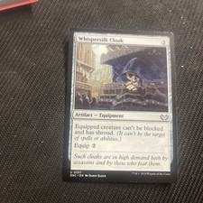 Whispersilk Cloak Commander: Duskmourn: House of Horror Regular