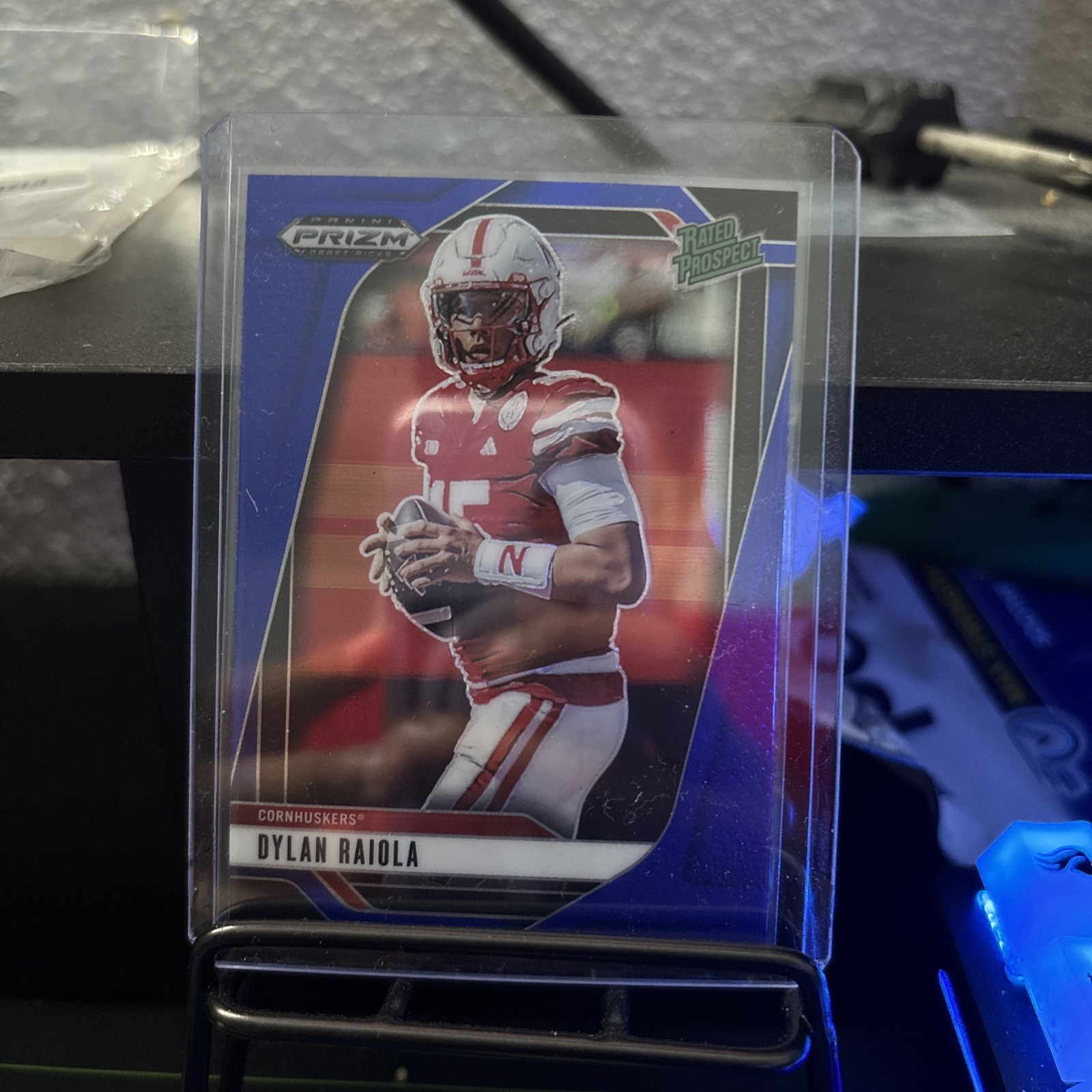 2025 Panini Prizm Draft Picks - Dylan Raiola #158 Blue Prizm /249 (RC)