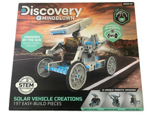 Discovery Kids Mindblown Solar Vehicle Creation Kit 12 Unique Robotic Designs