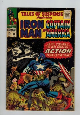 Tales of Suspense (1959) #  86 (4.5-VG+) (498944) Mandarin 1967