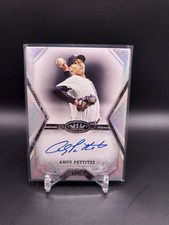 2025 Topps Tier One Andy Pettitte TOTA-AP Silver Autograph Auto /10 Yankees A23