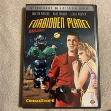 Forbidden Planet DVD 2005 50th Anniv. Special Edition Leslie Nielsen Robby Robot