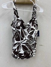 Jantzen Brand Tropical Print Tankini Woman Size 10-nwt