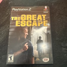 CIB THE GREAT ESCAPE PS2 SONY PLAYSTATION 2 VIDEO GAME COMPLETE IN BOX