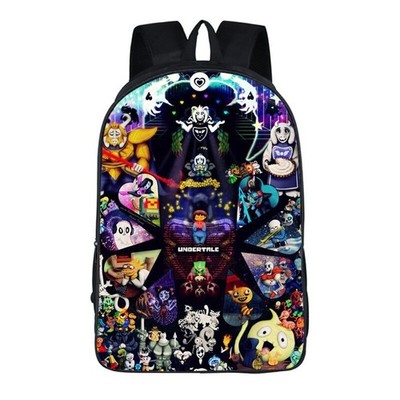Cartoon Undertale Backpack Anime Student School Bag Travel Sport Shoulders Bag