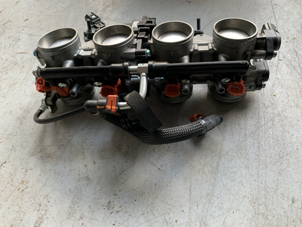 2013-2017 KAWASAKI NINJA ZX6R OEM MAIN FUEL INJECTORS / THROTTLE
