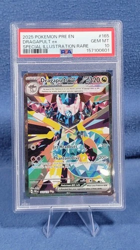 Dragapult EX 165/131 Prismatic Evolutions Holo Special Illustration Rare PSA 10