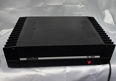 Hafler XL-280 2-Ch Power Amplifier Class AB Stereo/Mono 1200W Max Black