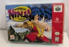 Mystical Ninja Starring Goemon Nintendo 64 N64 Authentic Cartridge + Box/Insert