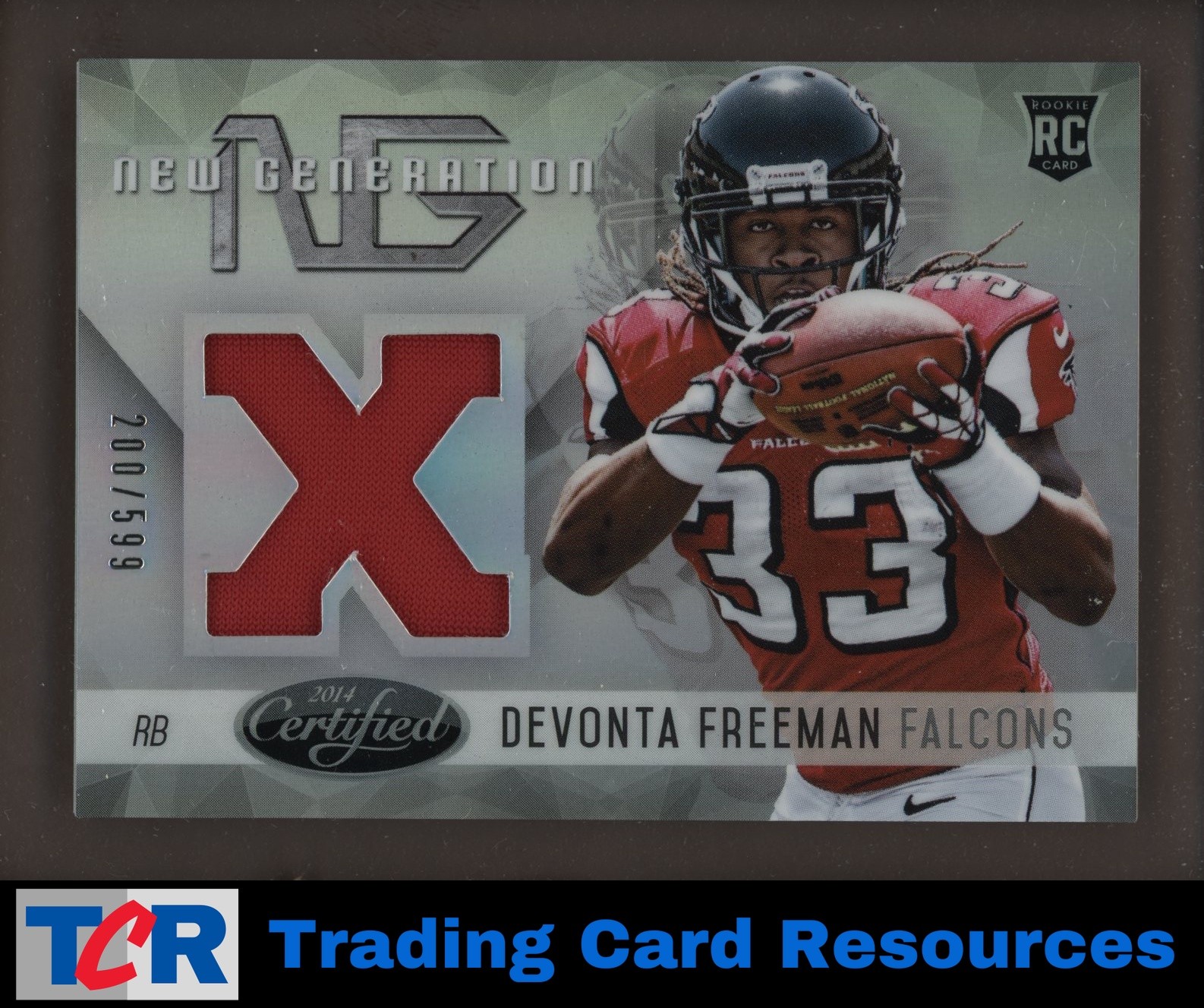 2014 Panini Certified #NG-DF Devonta Freeman New Generation Materials #/599