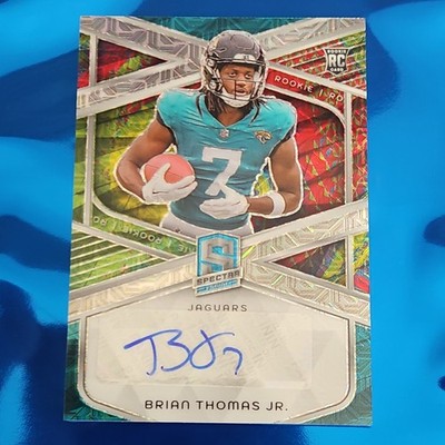2024 Panini Spectra Rookie Auto Brian Thomas Jr #RA-BTJ /25 RC Jaguars