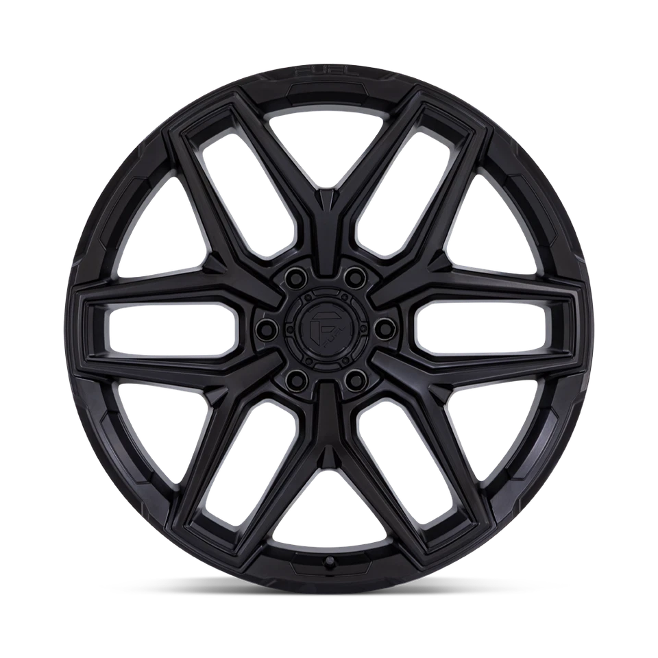 Rueda apagada 22" flujo de combustible 22x9,5 6x5,5 20 mm para llanta Chevy GMC Ram Cadillac Foto 2 de 4