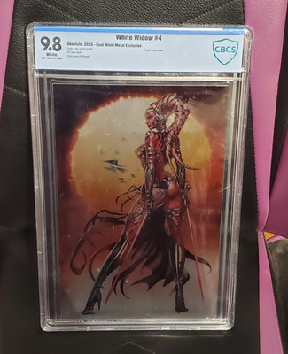 Absolute White Widow #4 2020 Dual Wield Metal Exclusive Virgin Variant CBCS 9.8
