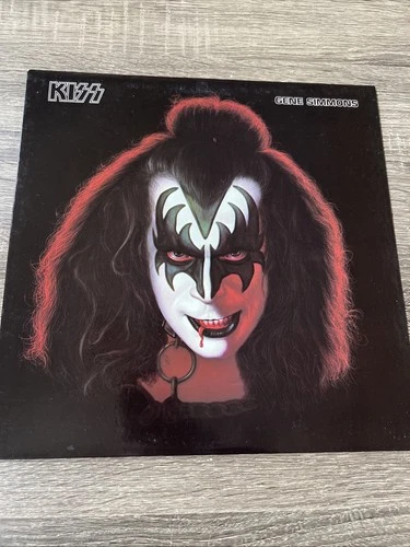 KISS - Gene Simmons Solo Vinyl Album - 1978 Casablanca - w/ Poster + Army Insert