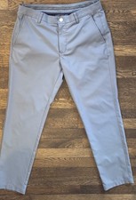 Bonobos Golf Pants Mens 32x32 Athletic Fit Slate Blue Performance Stretch Chino