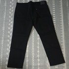 Levi's Mens Athletic Fit Black Dark Wash Denim Jeans Tapered 5-Pocket Logo — photo 5