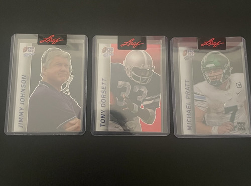 Pro Set Retro Card Bundle | 1/1 Pre-Production Proof | 3 Cards