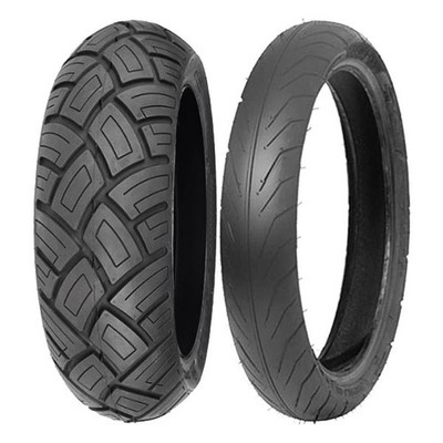 PAAR MOTORRADREIFEN DELI TYRE 100/80-10 53L SC-103 + 80/80-16 46M SB-108