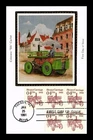 Dr Jim Stamps Colorano Silk Cachet Steam Carriage Coil Strips First Day Max Card
