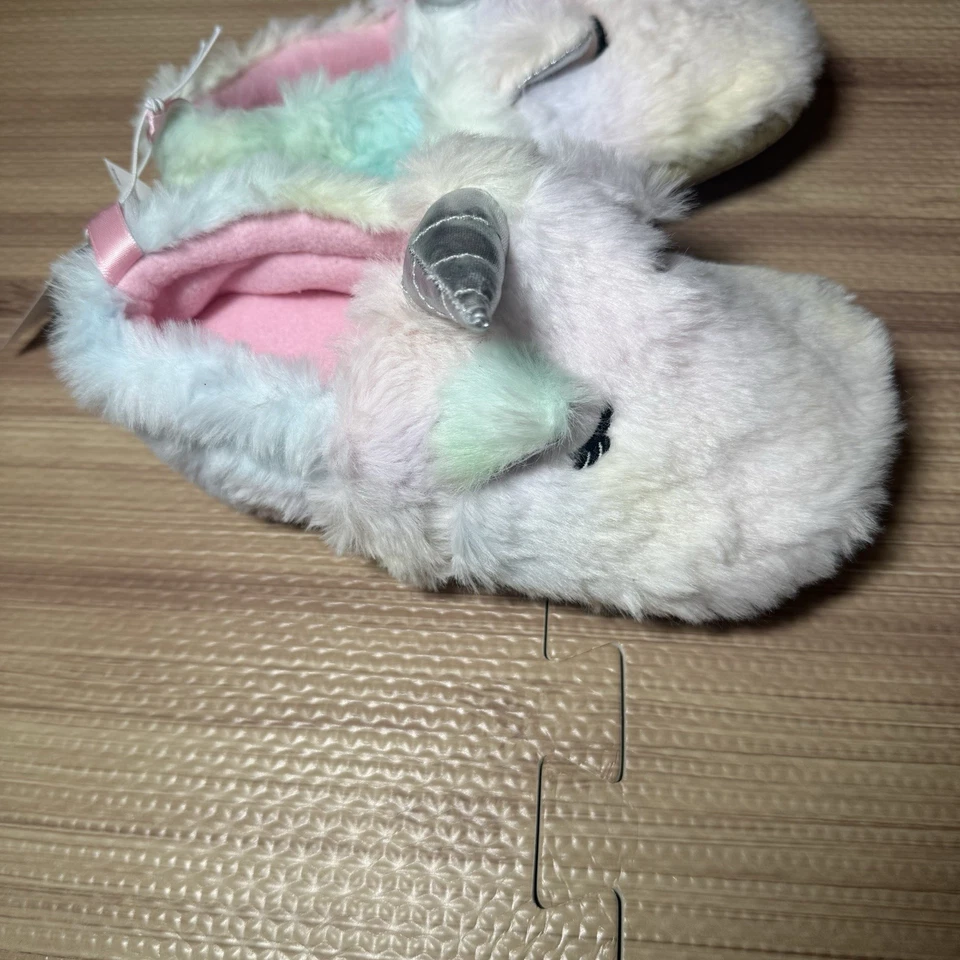 Zapatillas Critter de piel sintética para niña-unicornio talla mediana (9/10) Foto 4 de 4