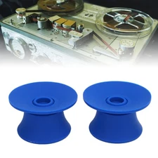 1 Pair Nab Hub Adapters Reel to Reel Tape Opener Nab Hub Adapter 1/4 Inch Nab