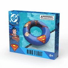Superman 40 Inflatable Pool Ring Float for Po...