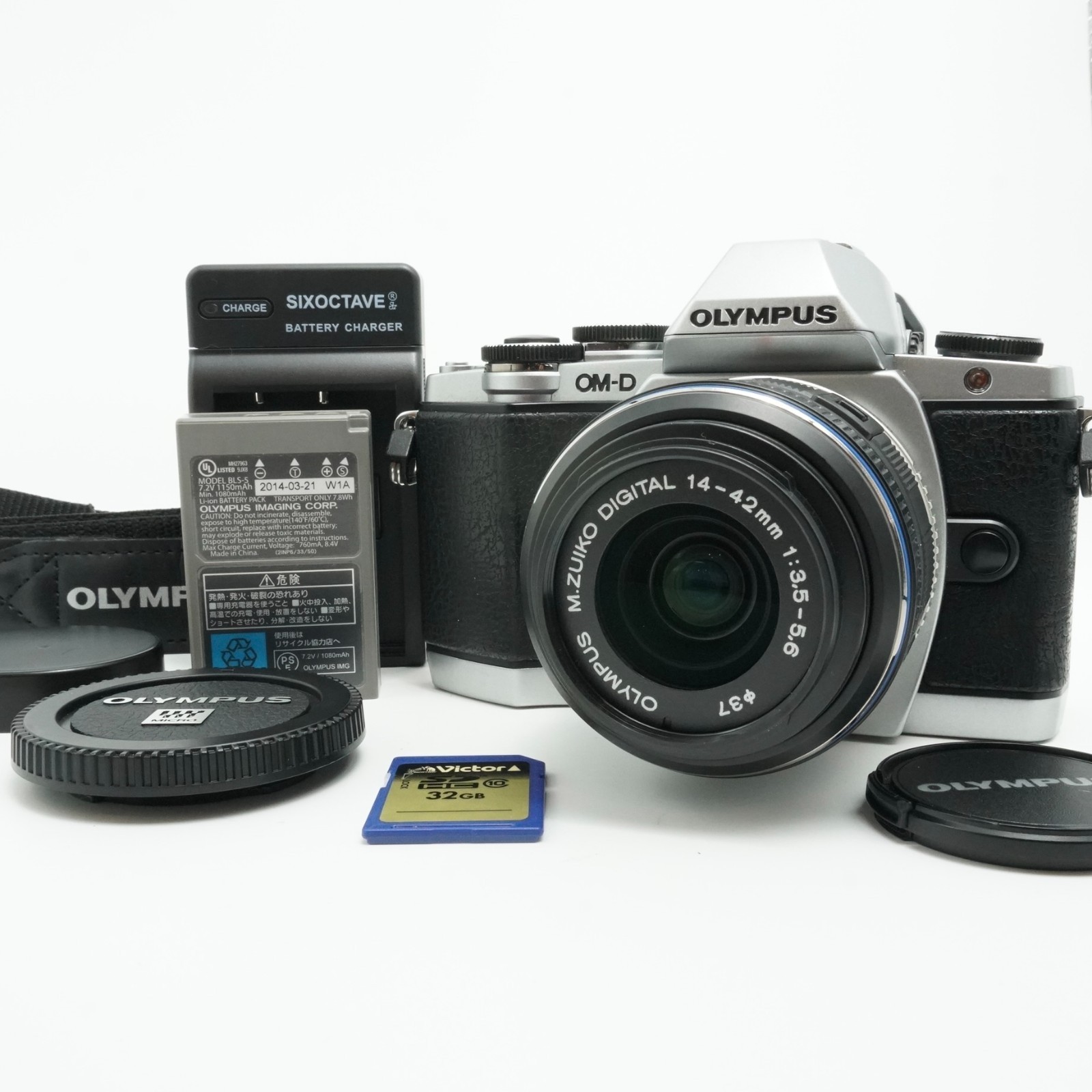 [MINT] Olympus OM-D E-M10 Digital Camera w/ M.Zuiko 14-42mm Lens, Charger, SD