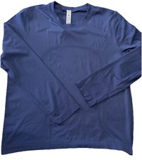 NWT⚡️LULULEMON⚡️SIZE 8⚡️ SWIFTLY RELAXED LONG SLEEVE⚡️AUTHENTIC⚡️BRILLIANT BLUE
