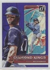 2022 Panini Donruss Diamond Kings Holo Purple Mitch Haniger #12 2xd