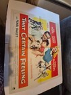 THAT CERTAIN FEELING-BOB HOPE-EVA MARIE-MOVIE HALF SHEET POSTER-1956    ekim — photo 7