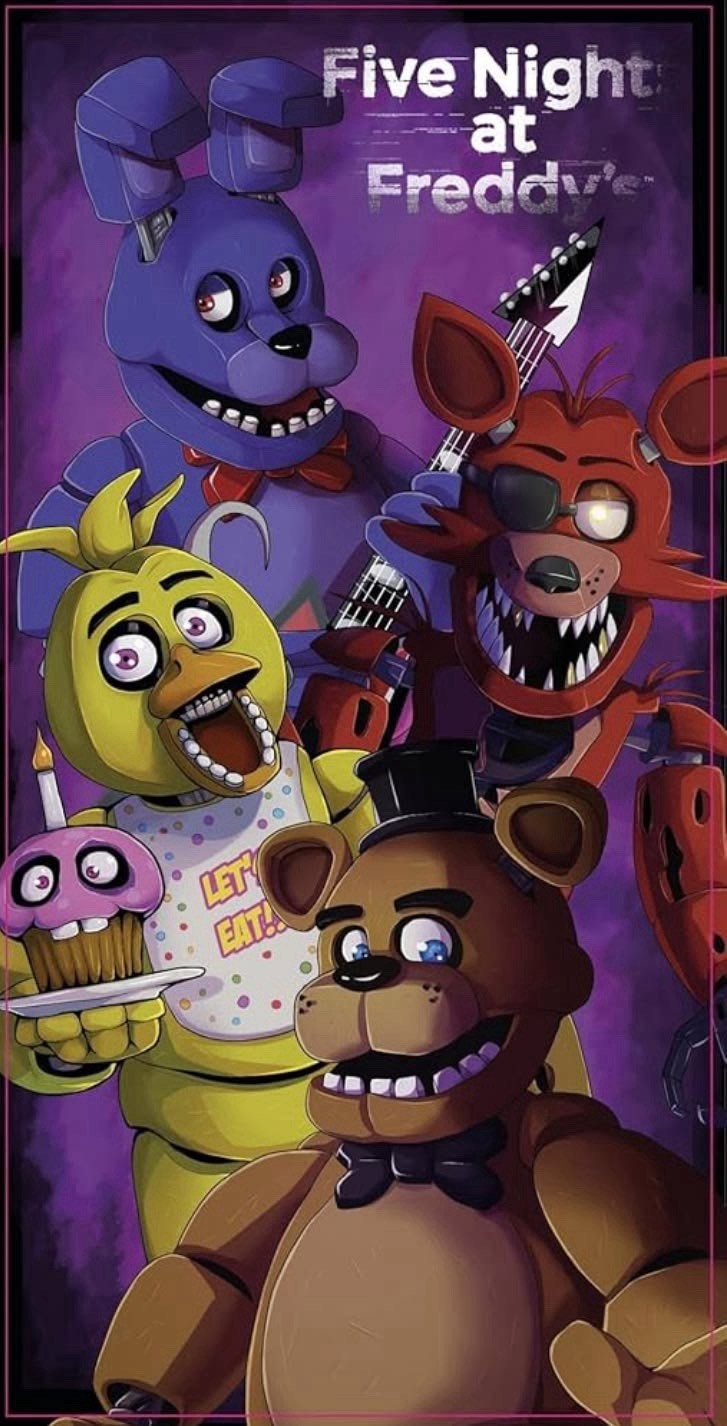 A3 Glossy Poster Art Print Five Nights at Freddy’s FNAF Game Horror Movie