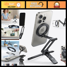 Ultra-Compact MagSafe Tripod Stand with 1/4" Screw, Arca Compatible, Hook