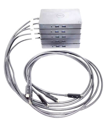 X5- Dell WD15 K17A001 K17A USB-C HDMI MiniDP Docking Station - NO POWER CABLE
