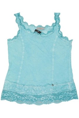 tredy Top Damen Trägertop Tanktop Unterhemd Gr. EU 40 Türkis #s1qet4w
