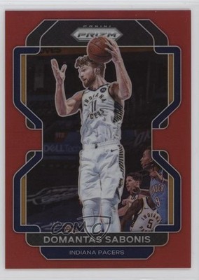 2021-22 Panini Prizm Red Prizm 154/299 Domantas Sabonis #183 0hr