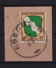 AM748) FZ Allgemeine Ausgabe Nr 5 y gestempelt gepr&uuml;ft Straub BPP Michel 75 Euro