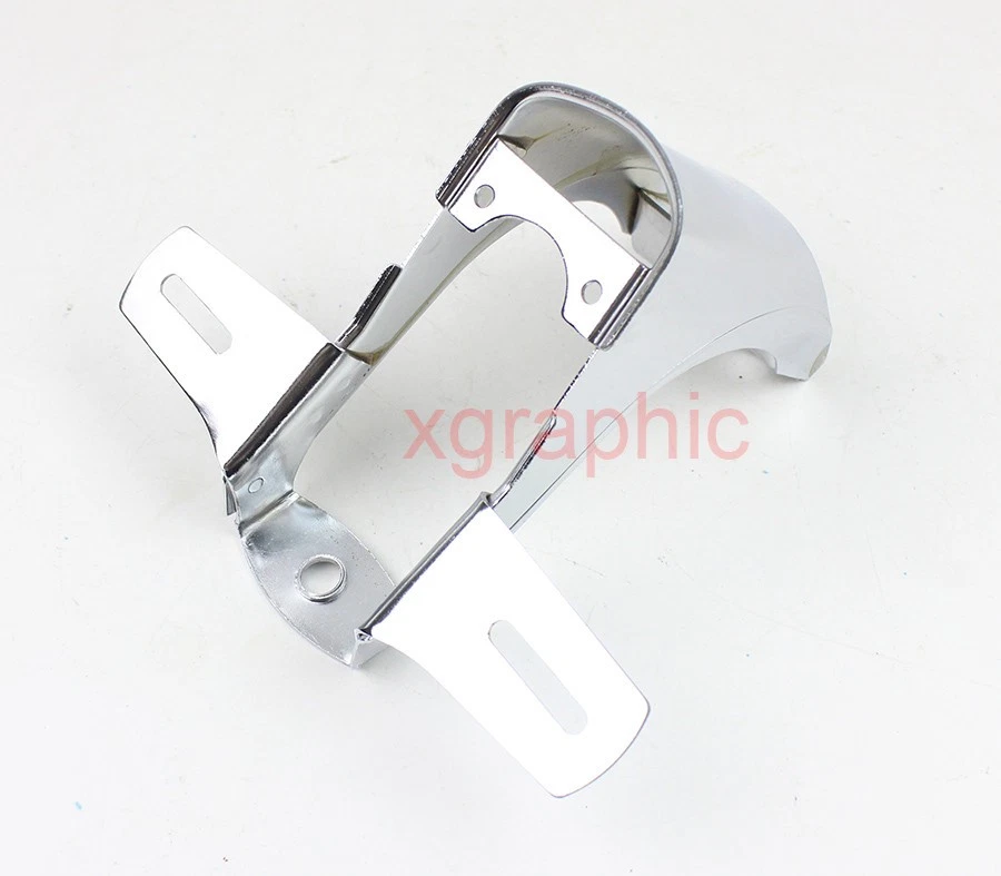 Soporte de luz trasera cromado para bicicleta Trail Honda CT70 CT 70 1969-1971 Foto 2 de 4