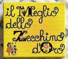 BOX COFANETTO LIMITED 3 CD + OROLOGIO IL MEGLIO DELLO ZECCHINO D'ORO (C.D'AVENA)