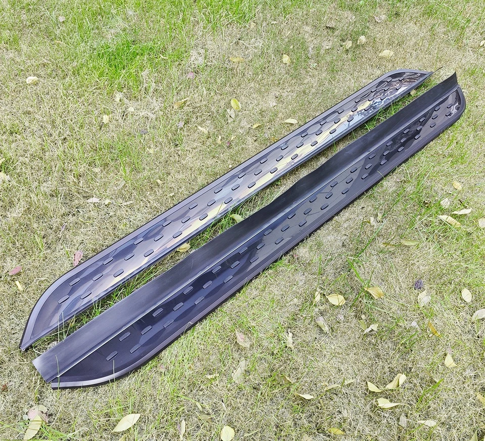 Escalón lateral de aluminio 2 piezas apto para Acura ZDX 2024 2025 (con soportes) Foto 2 de 4