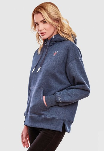 Navahoo Damen Kapuzenpullover Longsleeve Pulli Oversize Hoodie Sweater Goldfee - Bild 9 von 52