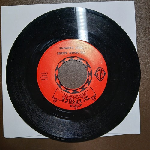 DICK CARMINE I'll Walk Alone / My Way 👂HEAR🎵 7" 45 rpm Vinyl Record Rare - Picture 5 of 11