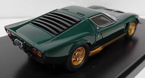 LAMBORGHINI MIURA P400S MILLECHIODI 1969 VERDE MET/ORO MATRIX 51207011 - Foto 2 di 2
