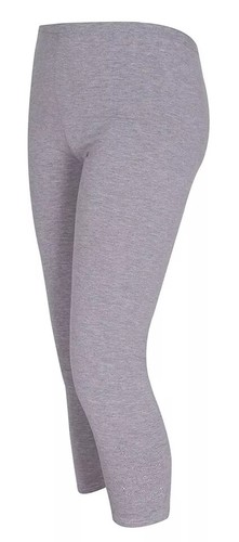 Ladies 3/4 Cropped Butterfly Sequin Ladies Stretch Plus Size Leggings 12-30 - Picture 8 of 10