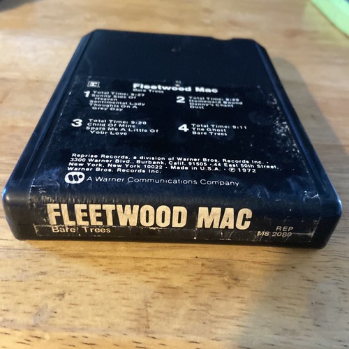Vintage FLEETWOOD MAC Bare Feet (Stereo 8 Eight Track Tape) - 1982 WB Untested - Foto 2 di 3