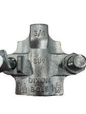 NEW USA A9 BU9 DIXON 3/4" Boss 2 Bolt HD Coupling Fitting Hose Clamp 4pc Set
